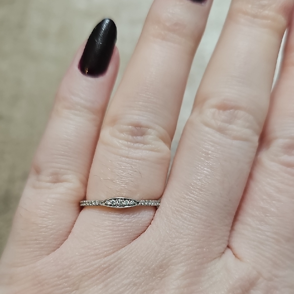 Solid Gold Diamond Ring, Bony Levy - Picture 1 of 6